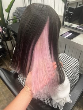 アドラ(ADLLA) ペールピンクインナーカラー