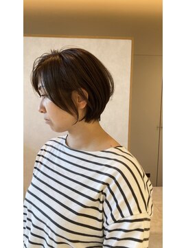 エメ バイ ヘアーポケット(aimer by hair pocket) *+aimerが叶える...透け感くびれショート*