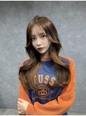 韓国風ヘア