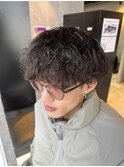 尾崎指名/シャドウパーマ