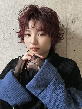 アヴァンスクロス あべのルシアス店(AVANCE.CROSS) ショート×レッドカラー