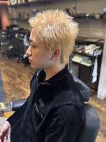 エクファフォーメン(EX-FA FOR MEN)&nbsp;MEN’S HAIR/ブルーブラック/フェザーパーマ/瀬田