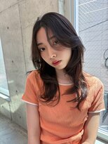 キーチェ 梅田中崎町(keych)&nbsp;毛流れレイヤーカット/ミディアム/髪質改善/縮毛矯正