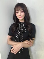 ペレ 栄 アネックス(PELE栄ANNEX) 着物ヘア/ダークアッシュ/ミディアムレイヤーカット/栄