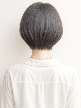 カバーヘア ブリス 大宮西口(COVER HAIR bliss) 30代40代◎小顔見せ透明感カラーショートボブ×艶髪p大宮