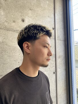 レンゲン(LENGEN) メンズパーマフェードバーバーツイスト理容室カット