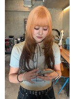 ナループロア ルームー(Nalu pu loa ROOMOO)&nbsp;ルーツカラー/デザインカラー/エンドカラー/裾カラー