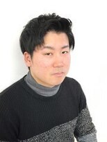 ビス オム(Men's Salon Bis! HOMME)&nbsp;【Bis! HOMME】うっすらツーブロックのやんわりソフトモヒカン