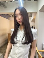 ノービス バイ パーキング 心斎橋(NOV!!!CE by PARKiiiNG) ミルクティーブロンド/ミルクブラウン/ダークパープル