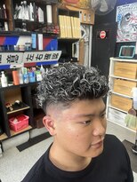 はいな～ぐ 本店&nbsp;スキンフェード/極道パーマ/ホワイトメッシュ