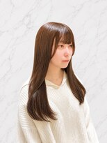 エアー 福岡(AIR)&nbsp;【AIR福岡 西】レイヤーカット/ブラウンカラー/透明感カラー