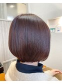 艶髪縮毛矯正/髪質改善メテオトリートメント/ショートボブ