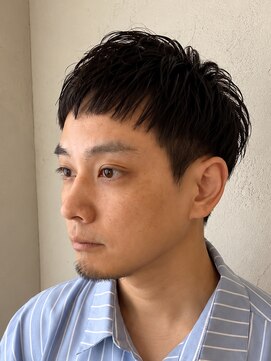 ブレスボーオム 明石(Breath beauu Homme Akashi) ▼イケおじベリーショート▼メンズ/パーマ/明石/西明石/大久保