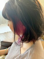 ヘアサロン シロップ(Hair Salon Syrup)&nbsp;[Syrup・山谷慎太郎] 「インナーカラー☆バインピンク」