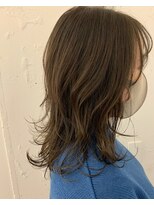 カウチ 板橋本町店(kauti)&nbsp;抜け感レイヤー×透明感カーキベージュ