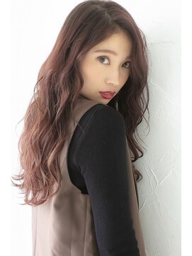 プライズ アイリス 池袋東口店(prize Iris) リッジカールココアグレージュミディフェザーバング