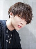 【SENSE渋谷】刈り上げマッシュ ソフトツイストスパイラル