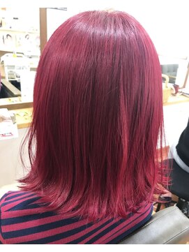 ドルチェ(dolce) ケアブリーチ カラーバター レッド