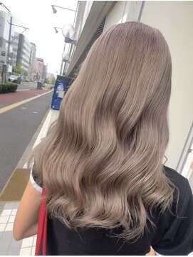 プログレス 仙台駅東口店(PROGRESS) ミルクティーベージュ 10代/20代/30代/美髪/逆三角