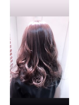 エイト 北千住店(EIGHT) お客様スタイル_春カラー_ラズベリーピンク