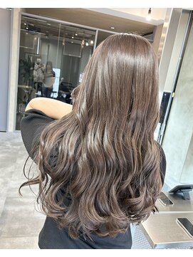 アンジェリカ 大和八木店(ANGELICA) ブリーチなしWカラー グレーベージュ 『古野侑太』