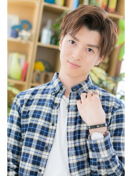 カバーヘア ブリス 戸田公園西口店(COVER HAIR bliss) アップバングイケメンモテ髪ミニウルフm2戸田公園10代20代30代