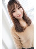 ナチュラルストレートミディ