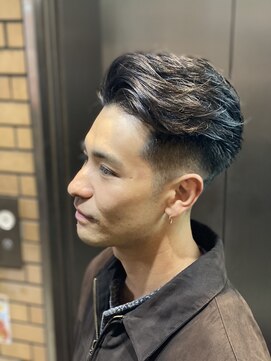 アントレース 東池袋店(UNTRACE) 七三フェード【メンズ/バーバー/理容室】