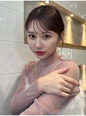 うる艶結んだ時に可愛い顔周り【肥田亜沙美】