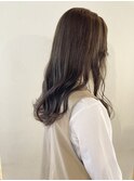 透け感たっぷり柔らかロング