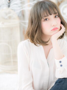 モッズヘア 越谷(mod's hair) バレイヤージュくせ毛風小顔エアリーミディc5越谷20代30代40代