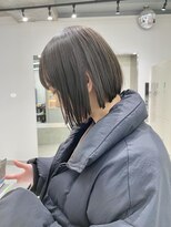 ヘアサロン ドット トウキョウ カラー 町田店(hair salon dot. tokyo color) イメチェン/レッドブラウン/似合わせカット/フルバング