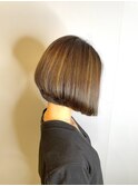 大人可愛い小顔前下がりボブ×ナチュラルボブ×ミニボブ20代30代