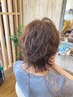 【★美髪コスメパーマ★】カット+ ダメージ軽減処理剤＋美髪エッセンス