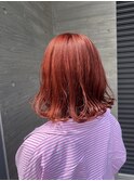 圧倒的暖色系カラー♪カシスオレンジカラー♪