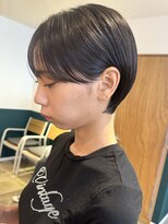 ヘアーブレイス(hair brace)&nbsp;すっきり丸みショート　stylist中村