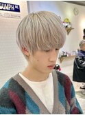 _メンズホワイトミルクティー ウルフ_souta
