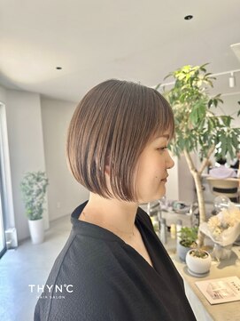 シンク(THYN°C) 【THYN℃】ミニボブ/大人ボブ/ぱつんとボブ