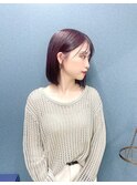 シースルーボブ