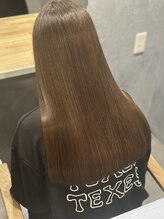 お客様の『髪質に合わせた』薬剤選定