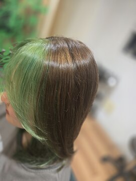 ルッカランス 王子店(Lucca Lance) 12月　坂東　インナーグリーン♪