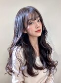 ムルギョル巻き×暗髪ラベンダー