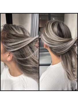 アコ(Aco) ★顔周り＆襟足が暗くならないシャドウルーツバレイヤージュ★