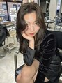 ゲームバイアランスミシー 心斎橋(GAME by Alan Smithee) レイヤーカットとブリーチなしダブルカラーで可愛く致します