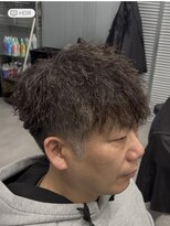 ガオプロデュースバイレボ(gao produced by revo)&nbsp;メンズパーマ/ツイストスパイラル/ビジネス/刈り上げ/社会人