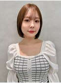 レイヤー/ネビージュ/韓国ヘア/イメチェン/縮毛矯正/中野/