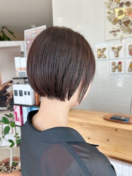 キュウヘアー(KYUU HAIR) 大人可愛いショートボブ