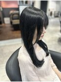艶髪×ブルーブラック/かれん