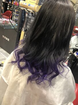 モンキーマジック(MONKEY MAGIC) 裾カラー(紫)