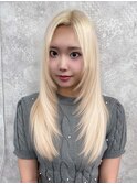 簡単スタイリング/小顔ヘア/伸ばしかけヘア/ヘアセット/